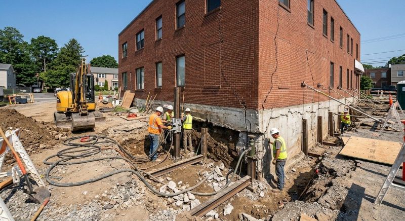 Building Foundation Repair in Everett, WA