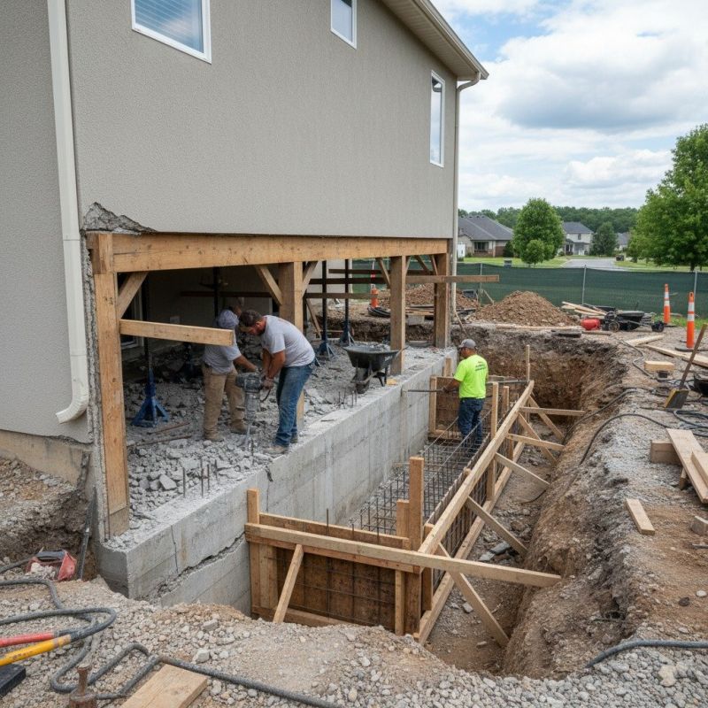 Building Foundation Repair in Arlington, WA