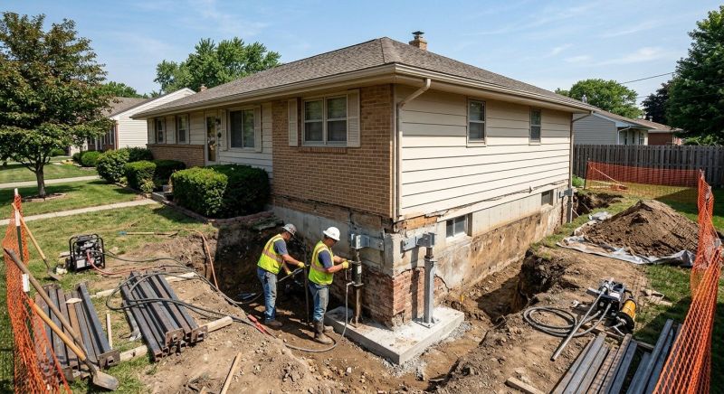 Building Foundation Repair in Arlington, WA