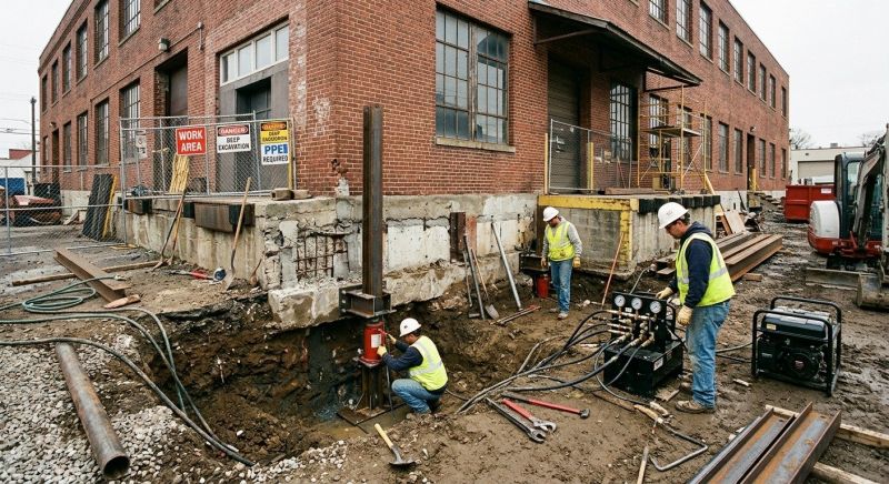 Building Foundation Repair in Skagit County, WA