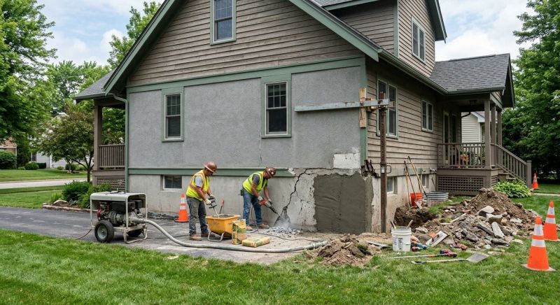 Building Foundation Repair in Stanwood, WA
