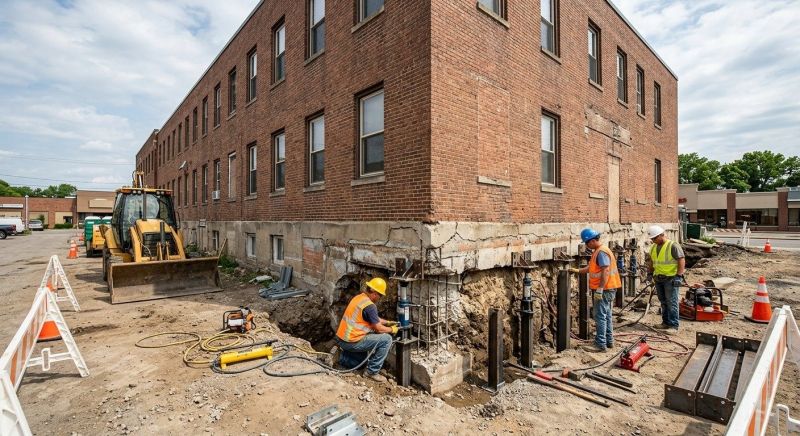 Commercial Foundation Repair in Arlington, WA