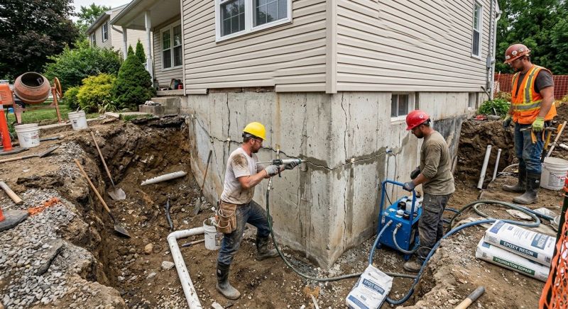 Cracked Foundation Repair in Arlington, WA