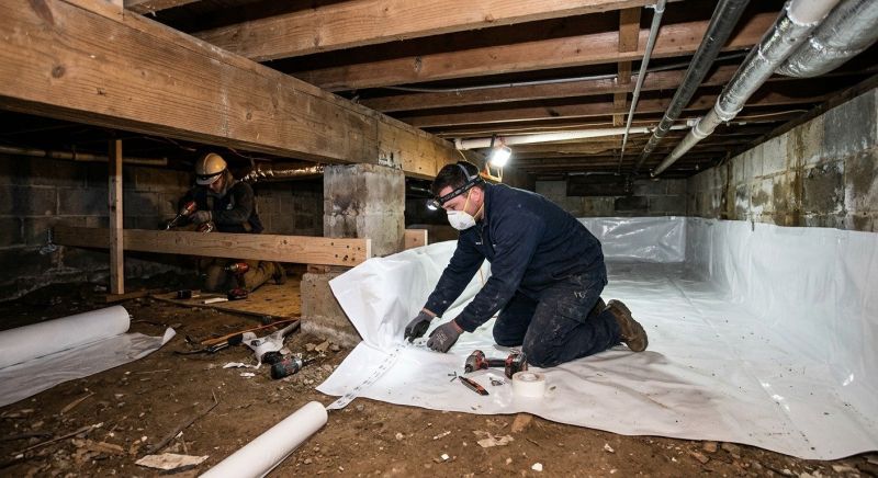 Crawl Space Leveling in Arlington, WA