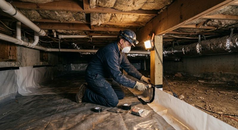 Crawl Space Leveling in Arlington, WA