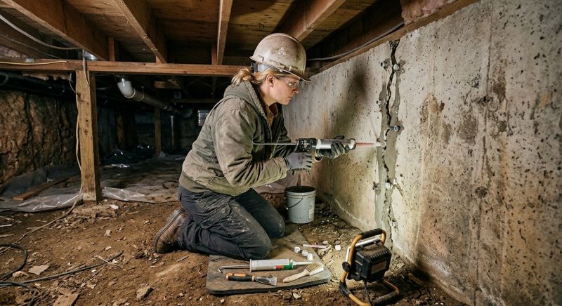 Crawlspace Foundation Repair in Stanwood, WA