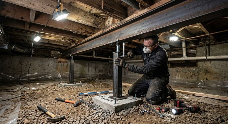 Crawlspace Structural Repair in Arlington, WA