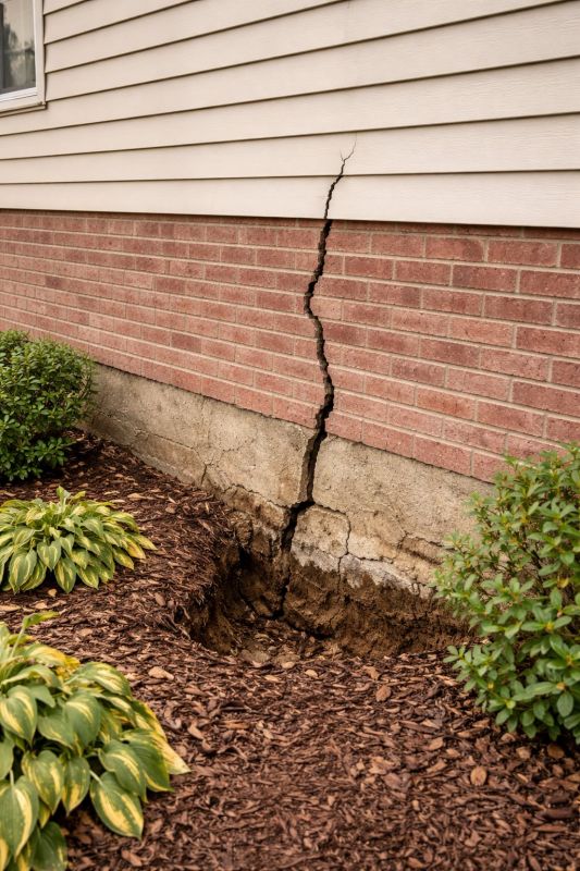 Foundation Crack Repair in Mukilteo, WA