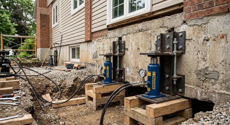 Foundation Jacking in Arlington, WA