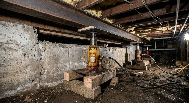 Foundation Jacking in Monroe, WA