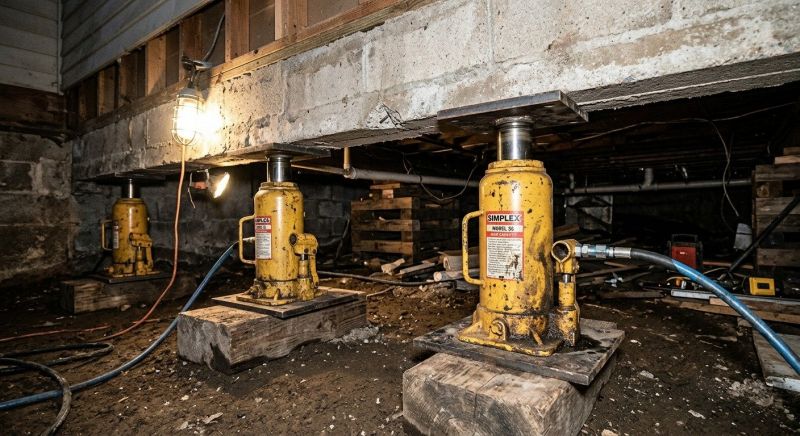 Foundation Jacking in Monroe, WA