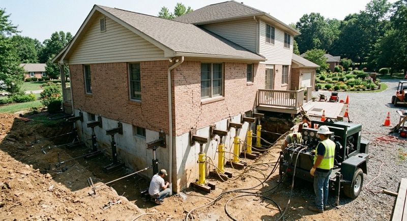 Foundation Jacking in Mukilteo, WA