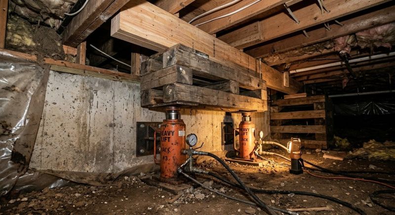 Foundation Jacking in Snohomish, WA