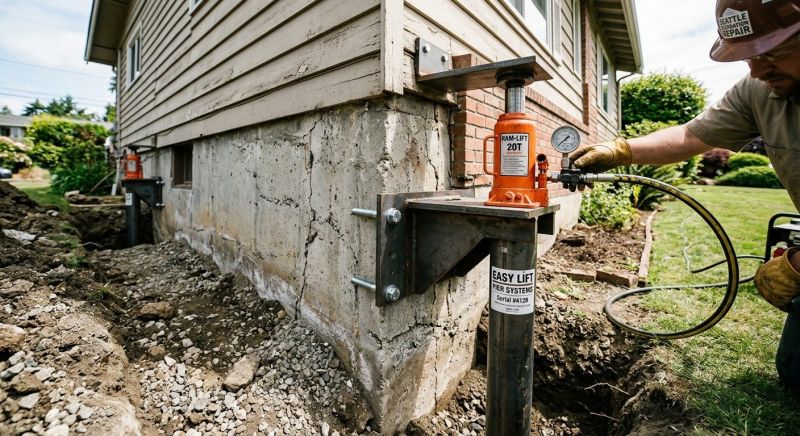 Foundation Lifting in Arlington, WA