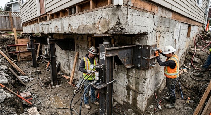 Foundation Lifting in Arlington, WA