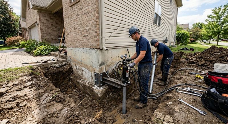 Foundation Settlement Repair in Arlington, WA
