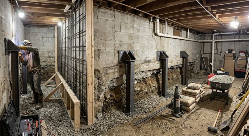 Foundation Stabilizing in Everett, WA
