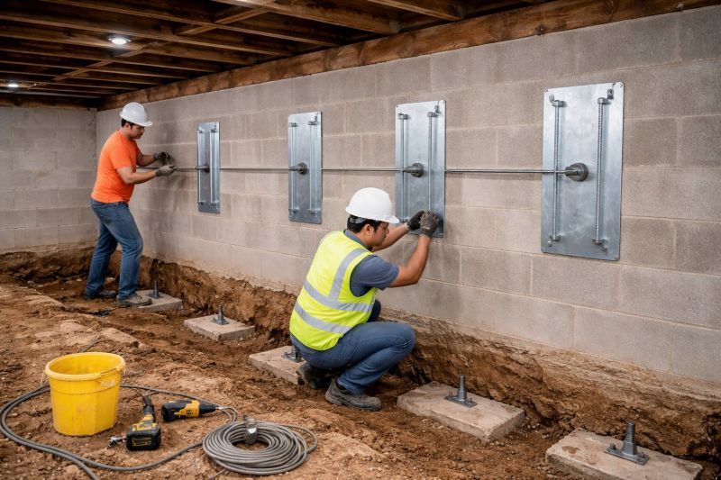 Foundation Stabilizing in Langley, WA