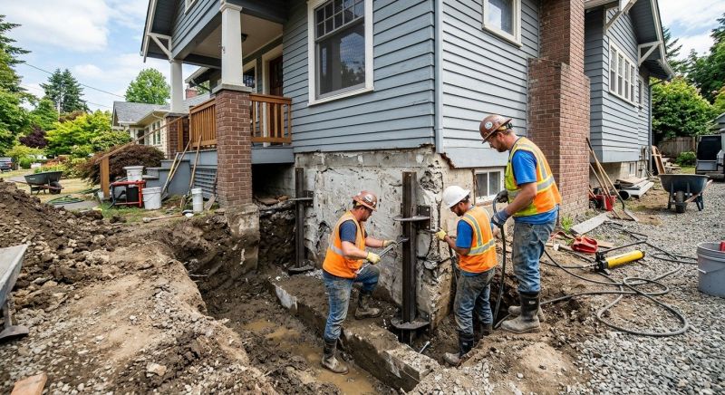 Foundation Structural Repair in Langley, WA