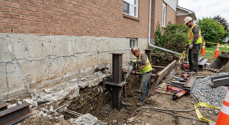Foundation Structural Repair in Mukilteo, WA