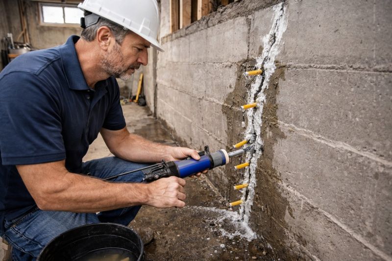 Leaking Foundation Repair in Arlington, WA