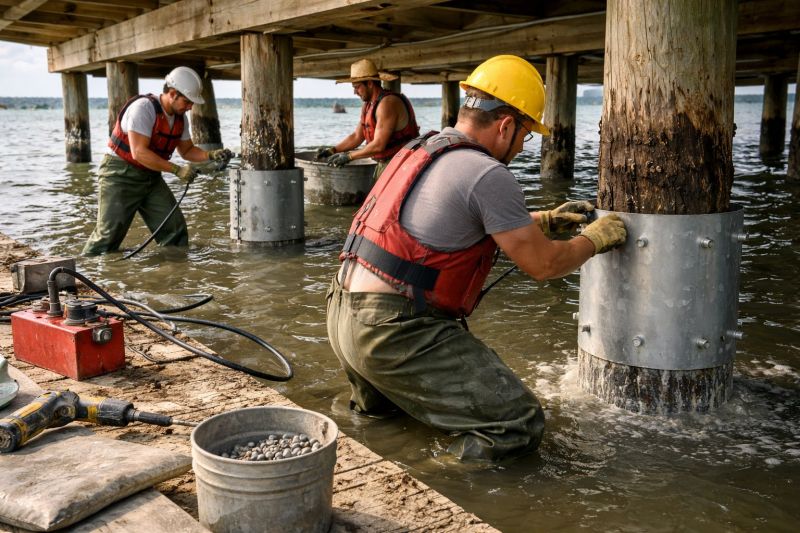 Piling Repair in Arlington, WA