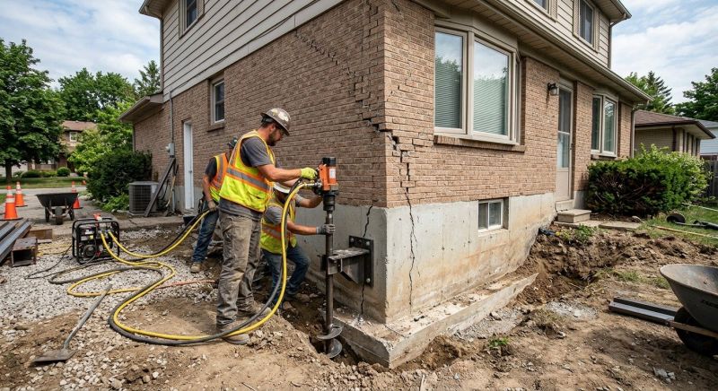 Settling Foundation Service in Arlington, WA