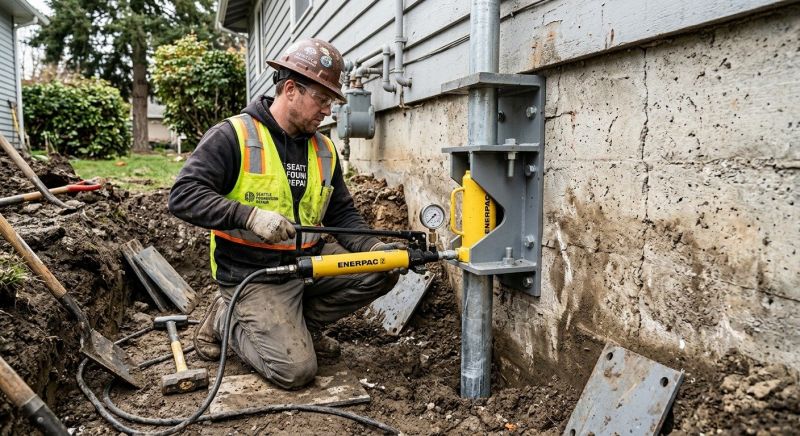 Settling Foundation Service in Mount Vernon, WA