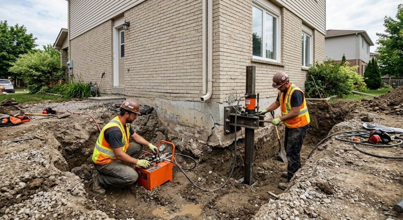 Sinking Foundation Lifting in Arlington, WA