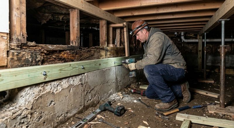 Sinking Foundation Repair in Granite Falls, WA