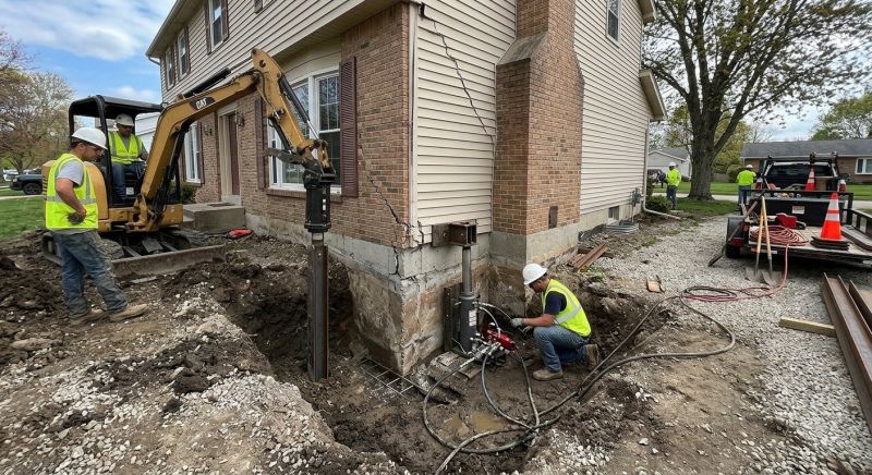 Sinking Foundation Repair in Lake Stevens, WA