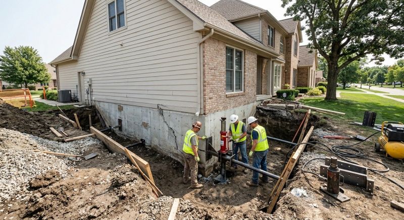 Sinking Foundation Repair in Sultan, WA