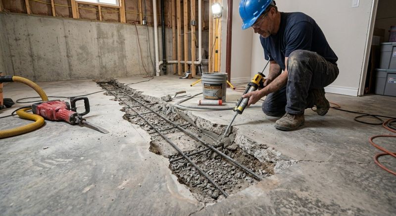 Slab Foundation Repair in Arlington, WA