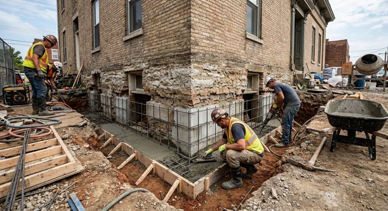 Underpinning Repair in Arlington, WA