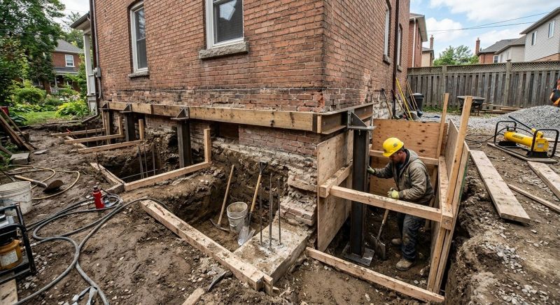 Underpinning Repair in Arlington, WA
